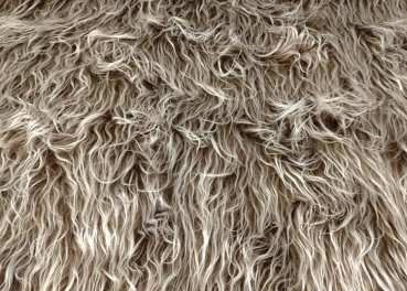 Zottelstoff Sam brown Fake Fur Faux Fur