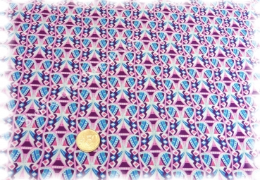 Flutter Flirt cotton blue by Jolijou   Rest 58 cm reduced!!