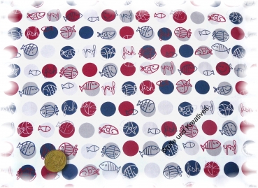 Happy Fish Hilco jersey white blue red