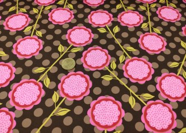 Alisia oder Antonia wählbar Baumwolle Popeline Webware Blumenstoffe Meterware 50 cm