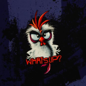 Preview: Chickeria Panel Thorsten Berger blau French Terry what's up
