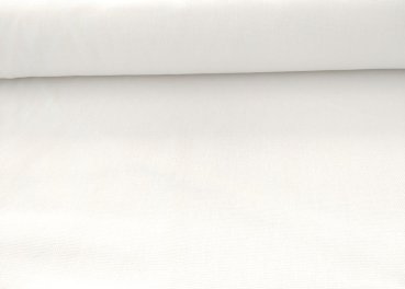 Canvas Köper Baumwolle Webware Meterware weiß fester Baumwollstoff