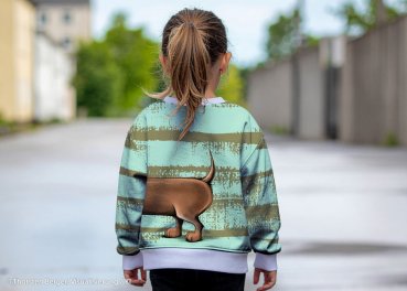 Cheeky Animals Dachshund Berny Thorsten Berger Dackelstoff Designbeispiel Sweaty