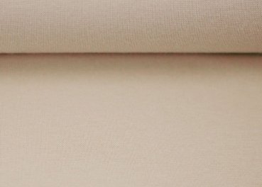 Heike Bündchenware glatt sand, Bündchenstoff Schlauchware Strickbündchen Swafing
