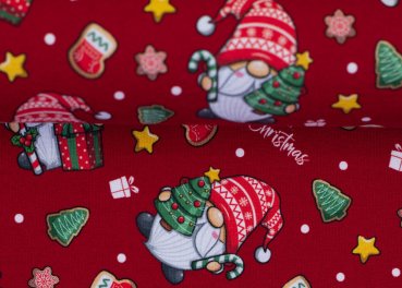 Holly Swafing christmas fabric french Terry by Swafing