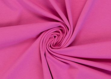 Vanessa Swafing Stretch Jersey Baumwolljersey einfarbig pink
