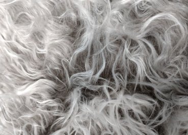 Zottelstoff brown mottled  Fake Fur Faux Fur