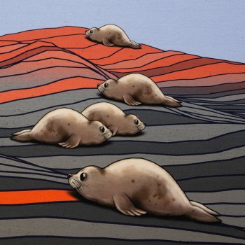 Salty Soul In the Dunes Jersey Panel Thorsten Berger grau orange