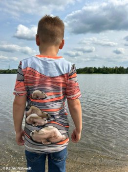 Salty Soul In the Dunes Thorsten Berger Robbenstoff Designbeispiel Shirt