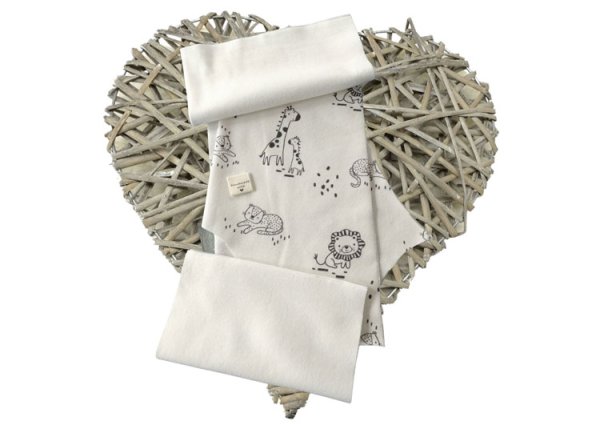 DIY Nähkit Stoff Zuschnitte plus Anleitung zum Nähen einer Babypumphose Design Wild Life