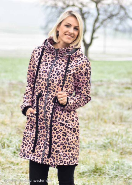 Fiete Nano-Softshell Leo apricot von Swafing Designbeispiel Damenjacke