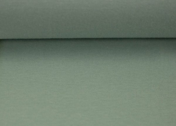 Heike Bündchenware glatt lindgrün, Bündchenstoff Schlauchware Strickbündchen Swafing