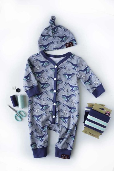 Hamburger Liebe kids Collection Sea Side organic cotton Jersey 50 cm