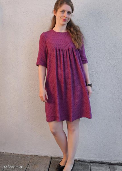 Tagas fuchsia Viscose by Jolijou and Swafing