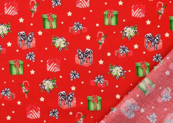 christmas presents christmas fabric cotton poplin