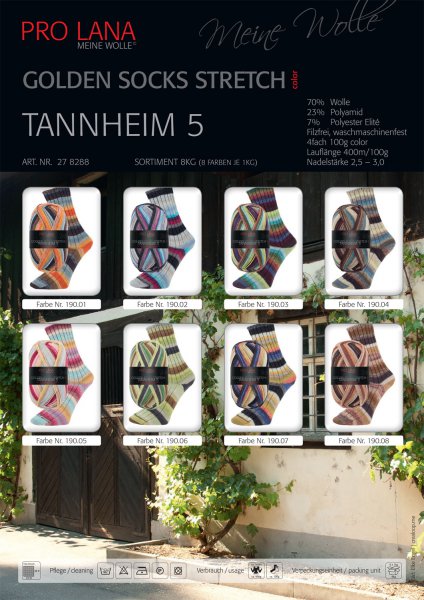 Plakat Tannheim alle Farben