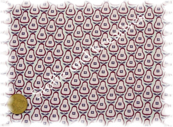 Ampoule Stretch Jersey pears pink     Rest 59 cm reduced!!