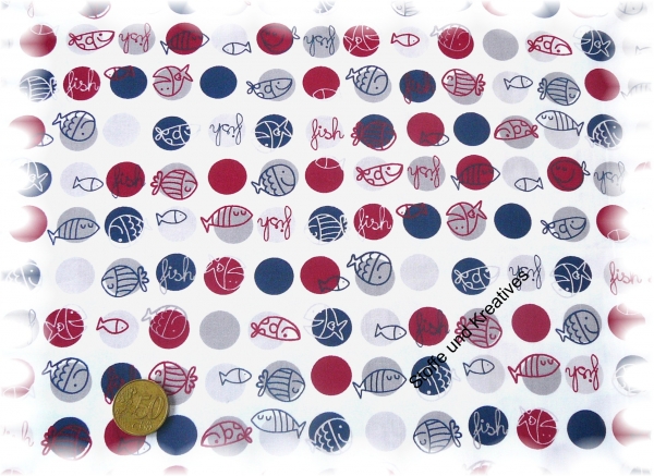 Happy Fish Hilco jersey white blue red