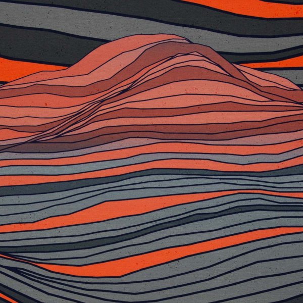 Salty Soul In the Dunes Jersey Kombistoff zum Panel Thorsten Berger grau orange