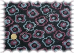 Joleen  boucle dark blue     Rest 37 cm reduziert
