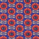 Hamburger Liebe In my Garden Design Eye Candy blue canvas