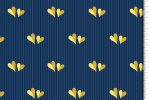 Hamburger Liebe Park lane Design Heartbeat cotton embroidery