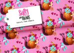 Kids Kollektion Sally and Friends Hamburger Liebe Albstoffe Biobaumwolle Sally the Snail Jersey rosa