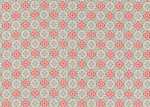 Julia Ornaments pink cotton woven fabric by Swafing