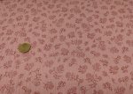 Musselin Mini Flowers Fabric for children Double Gauze light wine red