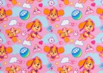 Paw Patrol Skye pink Jersey green by Swafing