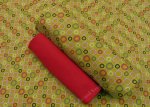 Stoffpaket Floral Moni Kinderstoff Jersey helles khaki plus Bündchenstoff fuchsia