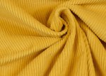 Trend Cord, Breitcord in senfgelb von Hilco Kord Stoff