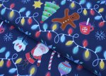 Ugly Christmas Design Christmas Lights blau Hamburger Liebe Albstoffe Biobaumwolle Sweat
