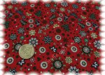 Weihnachtskunterbunt Christmas fabric red