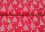 Weihnachtstraum Christmas fabric red 50 cm
