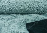 Zottelfell furs two-tone dusty blue plush Fake Fur