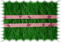 Letterschminge trim pink