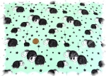 Hanno Elastic-Jersey mint    Rest 45 cm reduced!!