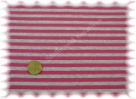 Cruz Raye  Ringel-Jersey pink grau