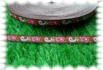 Paisley-Band Webband braun (schoko)