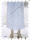 Tulpas Bianca  cotton embroidery white     Rest 69 cm reduced!