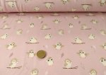 Euli Hilco Kinderstoff Eulenstoff Jersey Mrs. Mint  Design