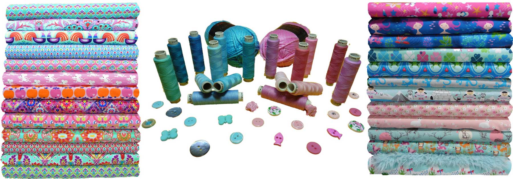 Stoffe / bunte Fleece und Jersey Kinderstoffe Stoffeund